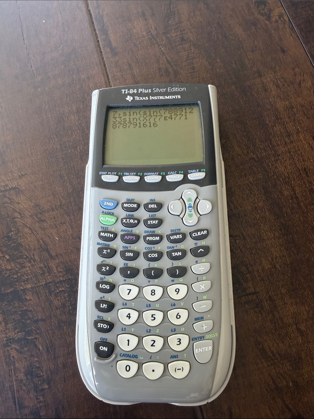 TI-84 Plus Silver Edition Texas Instruments